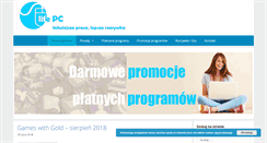 Desktop Screenshot of lifepc.pl